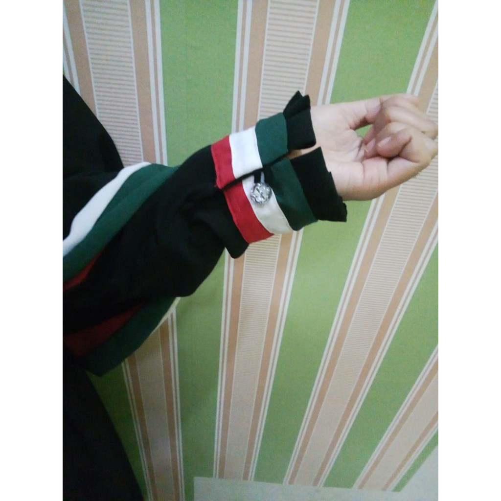 [HUSNA HIJAB] Gamis Palestine Set Free Cadar / Set Gamis Palestina  Free Cadar