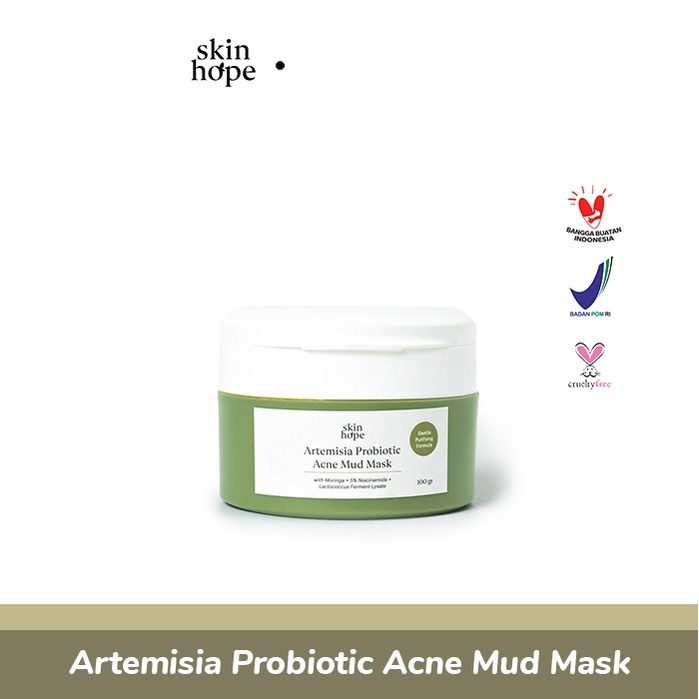 ❤️ Cloudy ❤️ SKIN HOPE Artemisia Calm + Hydrate Gel Mask 100gr