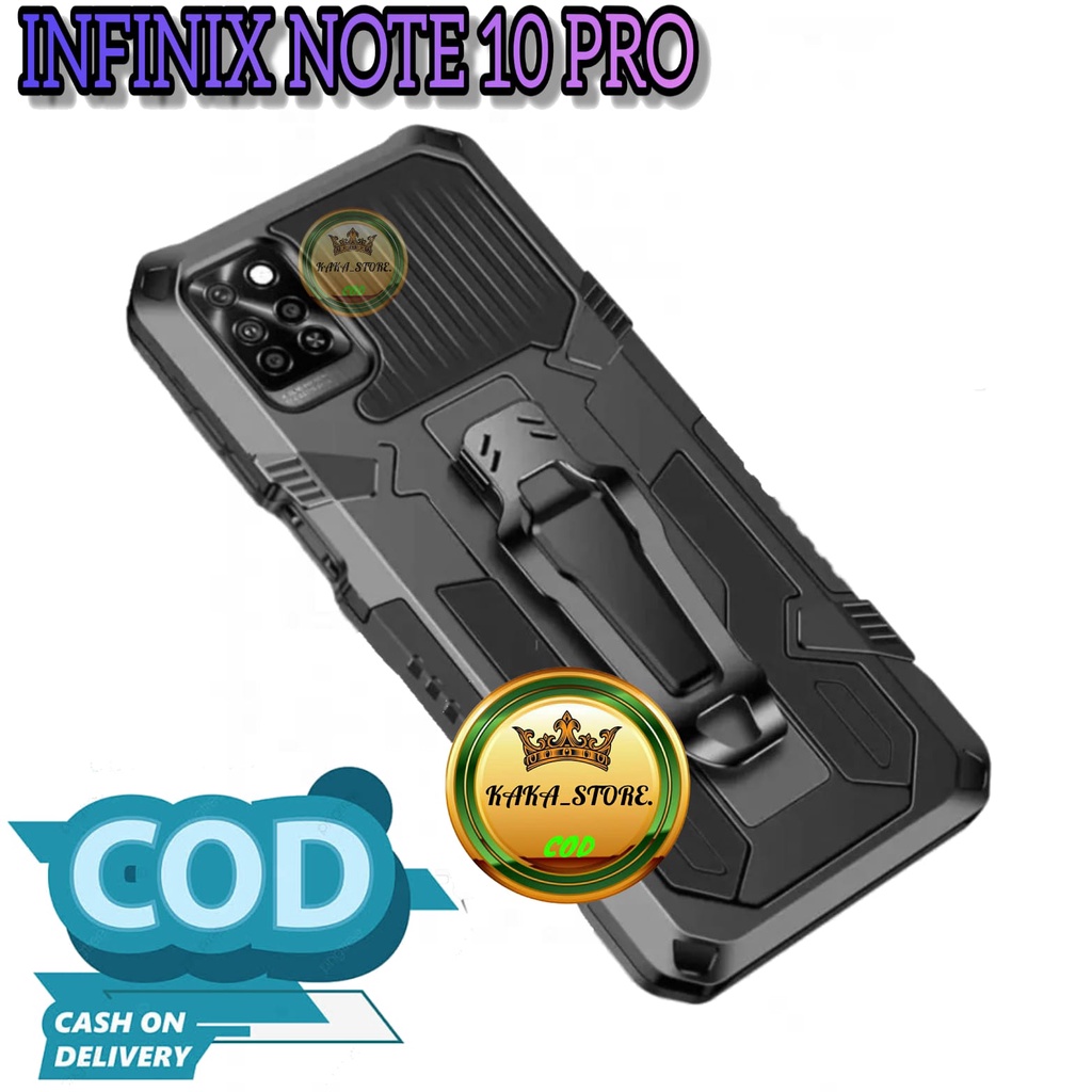 CASING HP INFINIX NOTE 10 PRO MODEL BARU HARD CASE KLIP KESING SILIKON STANDING CASE