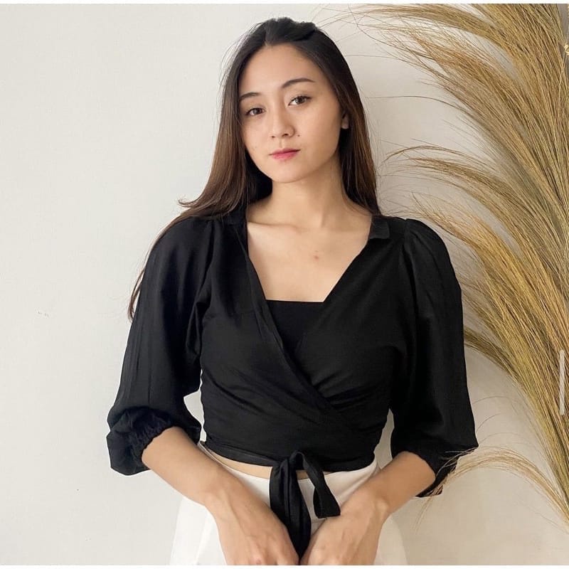 Angelie Wrap Top / Angel Wrap Top-3
