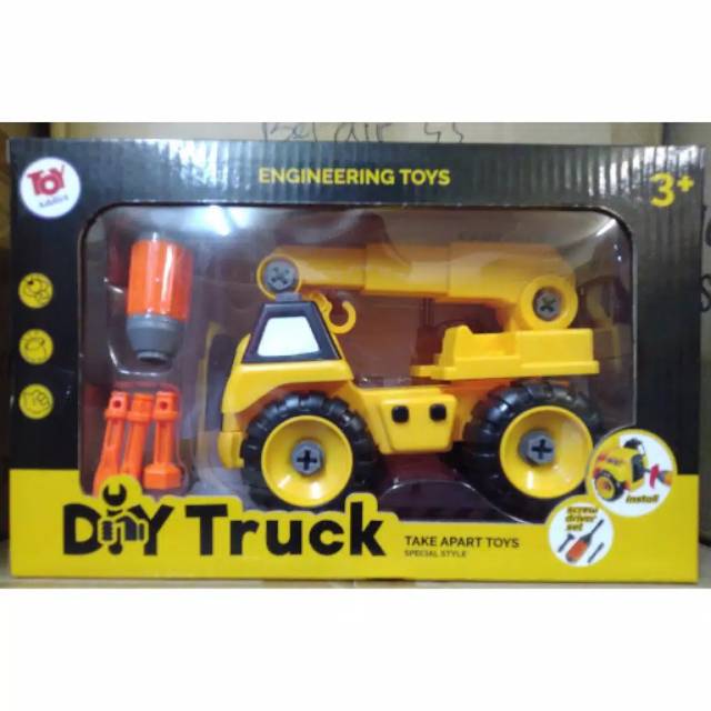 DIY Truck Engineering Toys - Hoist Truck