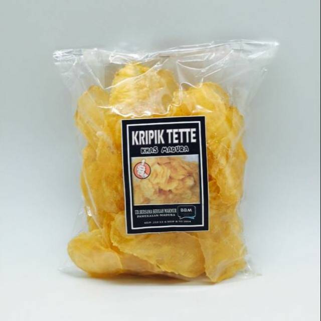 

Kripik Tette Mentah Siap Goreng