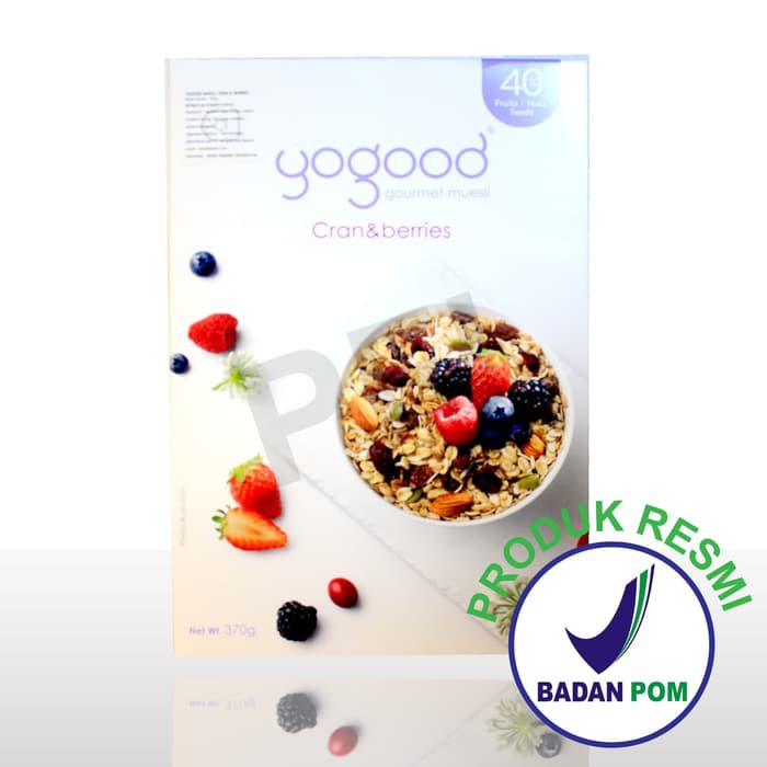 

YOGOOD MUESLI CRAN & BERRIES 370 GR