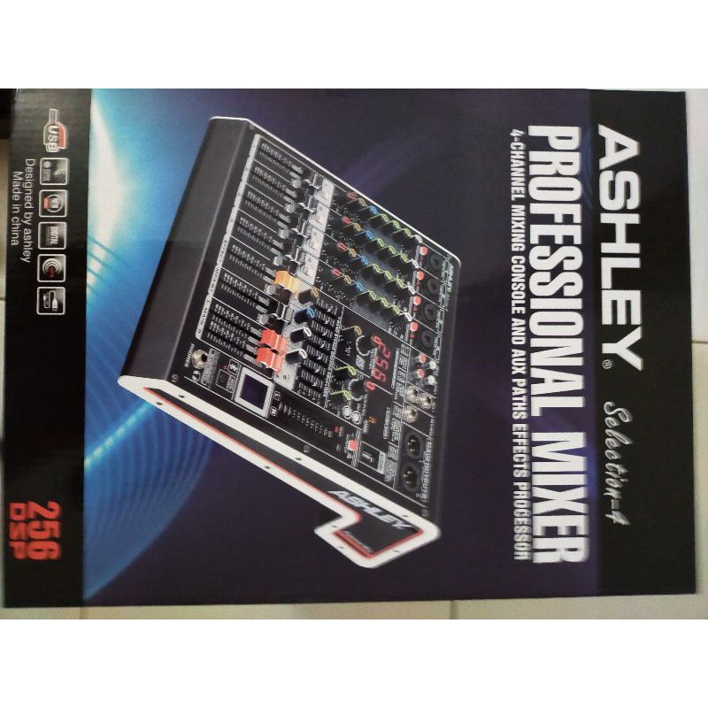 MIXER ASHLEY selection-4 4 channel 24-BIT DSP