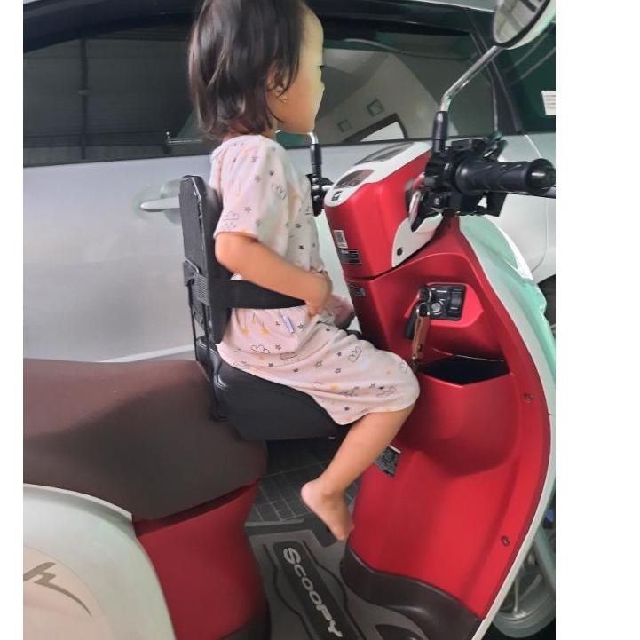 ➭ tempat duduk anak di motor/boncengan motor anak/tempat duduk bayi di motor+sandaran ™