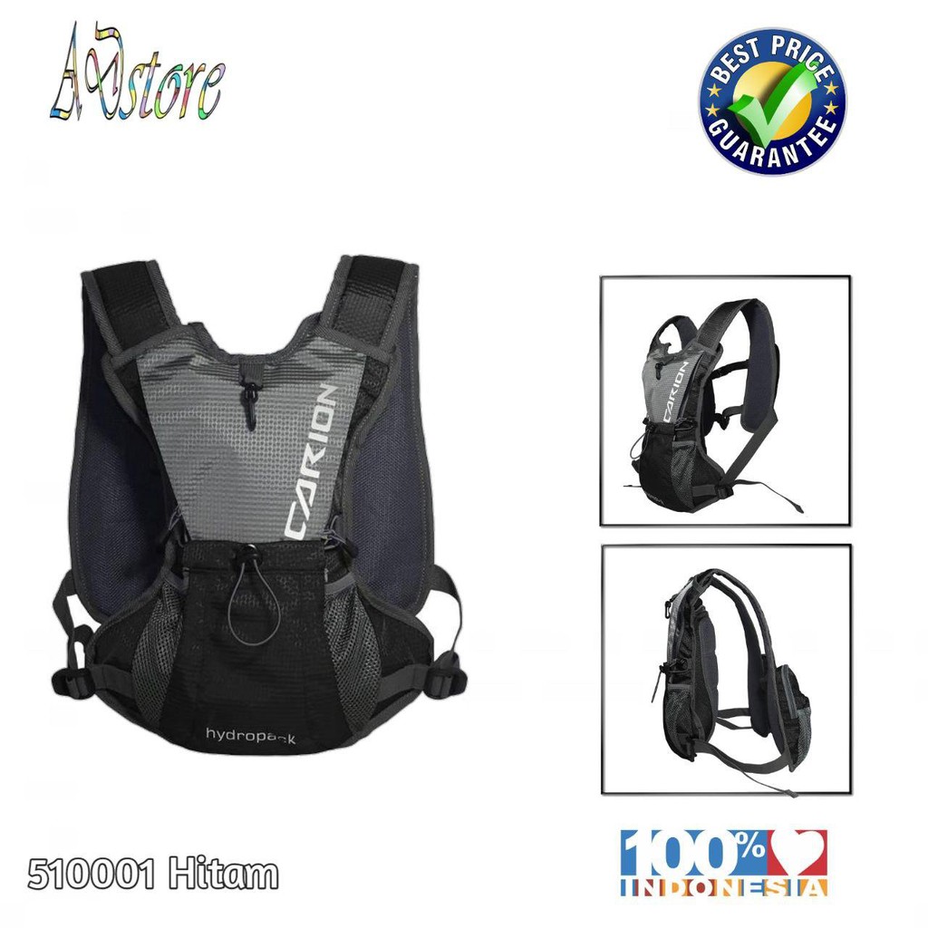 Original Ransel Sepeda Hidropack 510001 Hitam