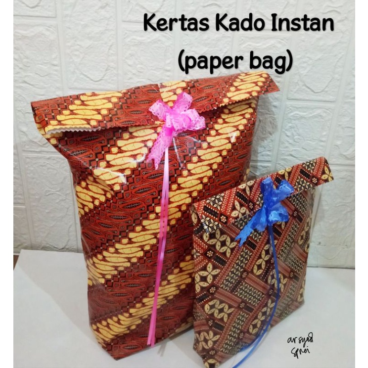 

Kertas Kado Instan / Paper Bag