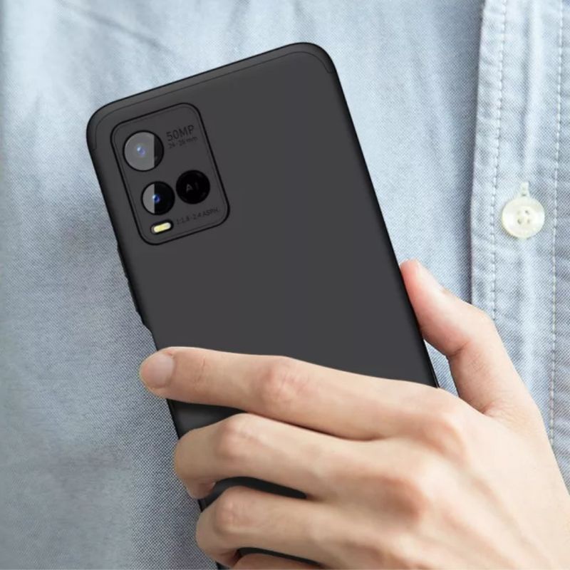 Casing Vivo Y21 Y21S Y21T Y21A Y33T Y33S Case Degree Full Protect Slim Cover Hard