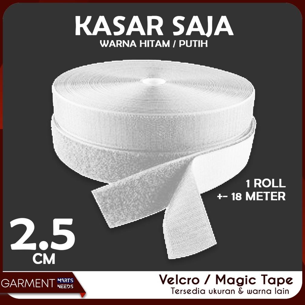 

TERBAIK!!! VELCRO 2,5 CM MAGIC TAPE KASAR 18 METER