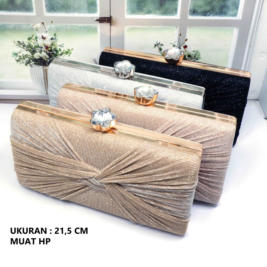 TAS PESTA WANITA 220752-20 PREMIUM CLUTCH KONDANGAN