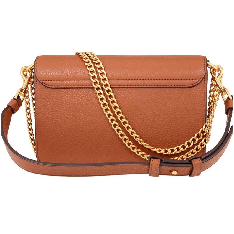 Tory Burch Chelsea Convertible Shoulder Bag Brown Heron