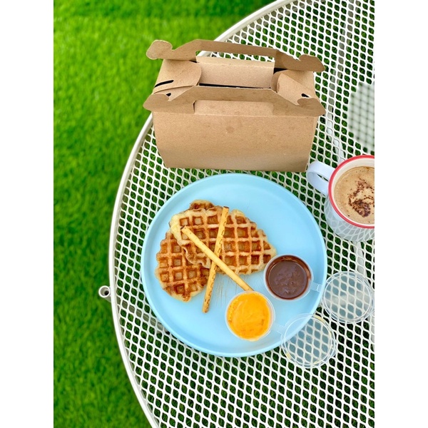 

HELLO BUTTER // Croffle+Toping