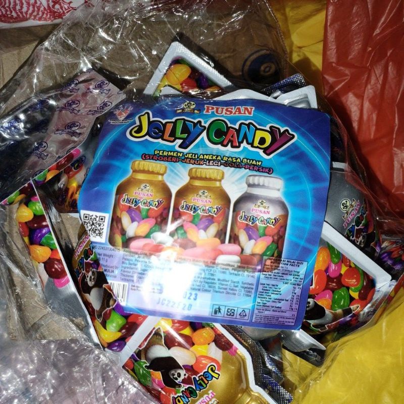 pusan frutz gummy permen lunak jeli aneka rasa