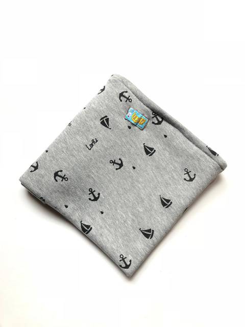 Gendongan bayi kaos motif jangkar anchor NEW