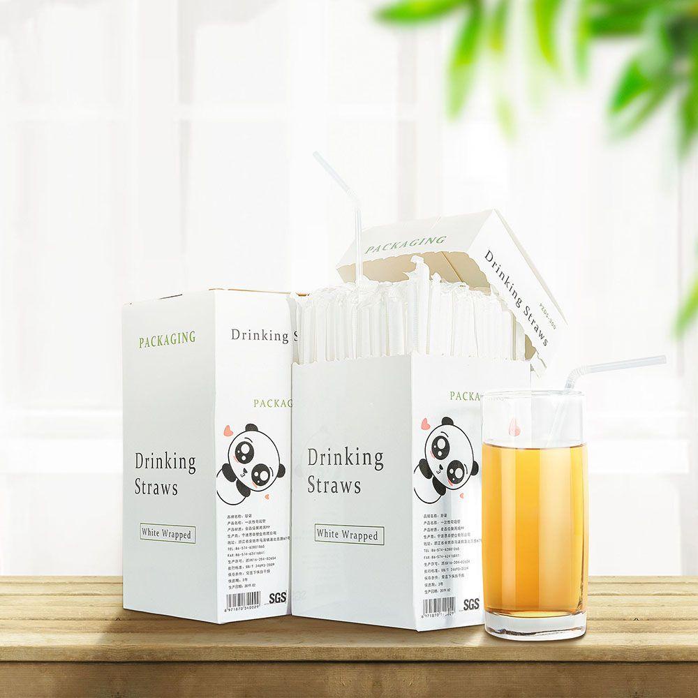 Solighter 100pcs / set Sedotan Minuman Cocktail Untuk Pesta Ulang Tahun