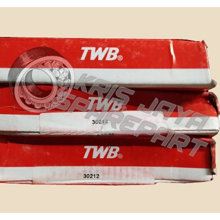 Bearing Taper Roller seri 30212 (TWB), 30212JRYA3 (KOYO), 30212 (ABC), 30212 (ASB), 30213 (ASB), 302