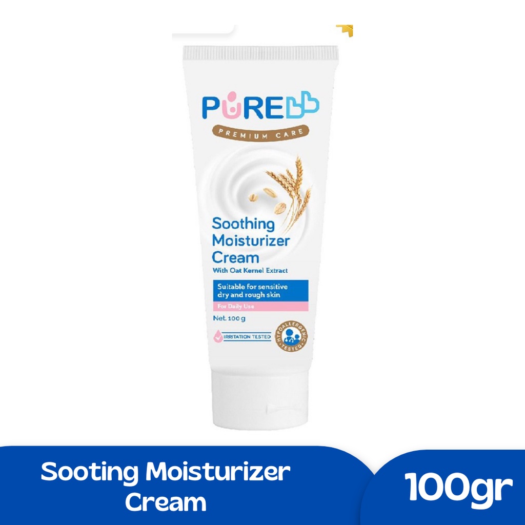 Pure BB Soothing Moisturizer Cream Baby 100gr/krim kulit bayi