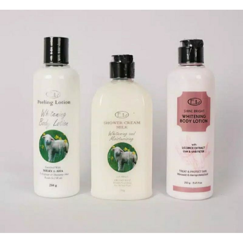 Ella Skincare Paket Whitening Pemutih Badan