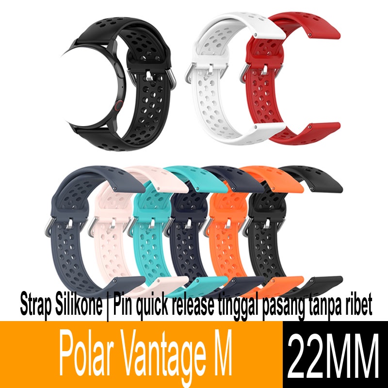 Strap Sport Polar Vantage M Tali jam Tangan 22mm