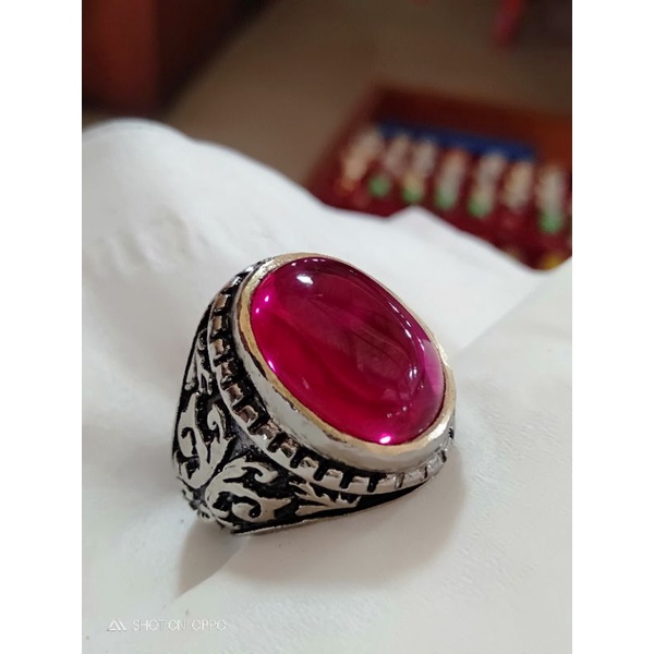 batu cincin merah rose bangkok