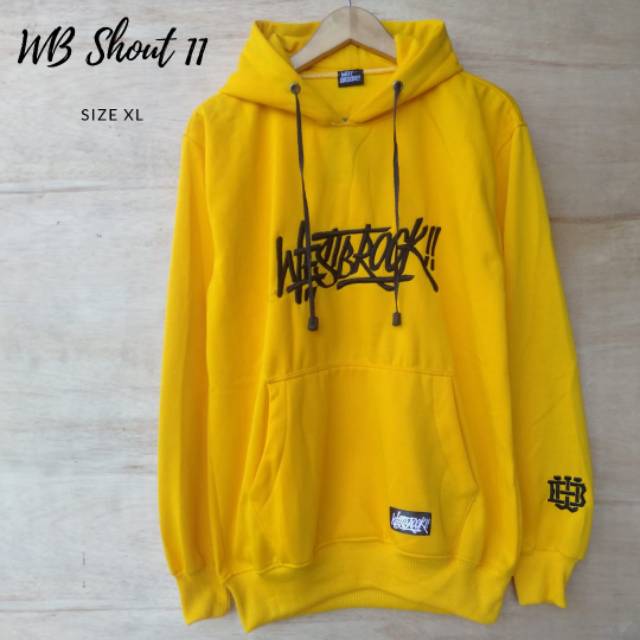 HOODIE WESTBROOK ORIGINAL FULL BORDIR FLEECE PREMIUM TEBAL PRIA WANITA L XL