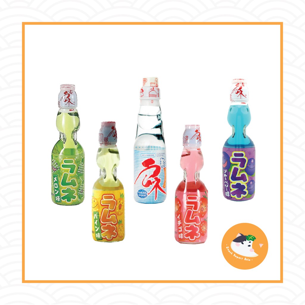 

Hatakosen Ramune Original/Blueberry/Melon/Pineapple/Strawberry
