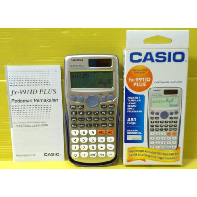 

Termurah Kalkulator Scientific Casio Fx-991Id Plus Offic