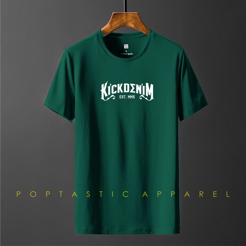 KICK DNM - Kaos Distro Pria Wanita Katun Combad 30S Premium/ LEMBUT / ADEM