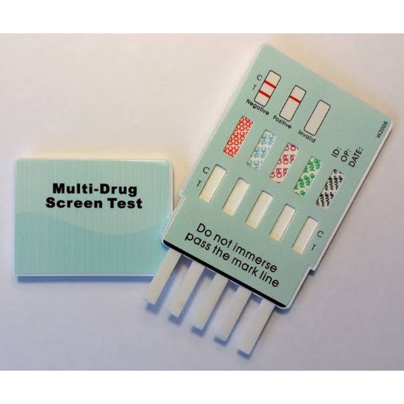 Alat tes Multipanel di urin / Multi Drug Abuse Urine Test DOA 3 in 1, 5 in 1, 6 in 1, 7 in 1
