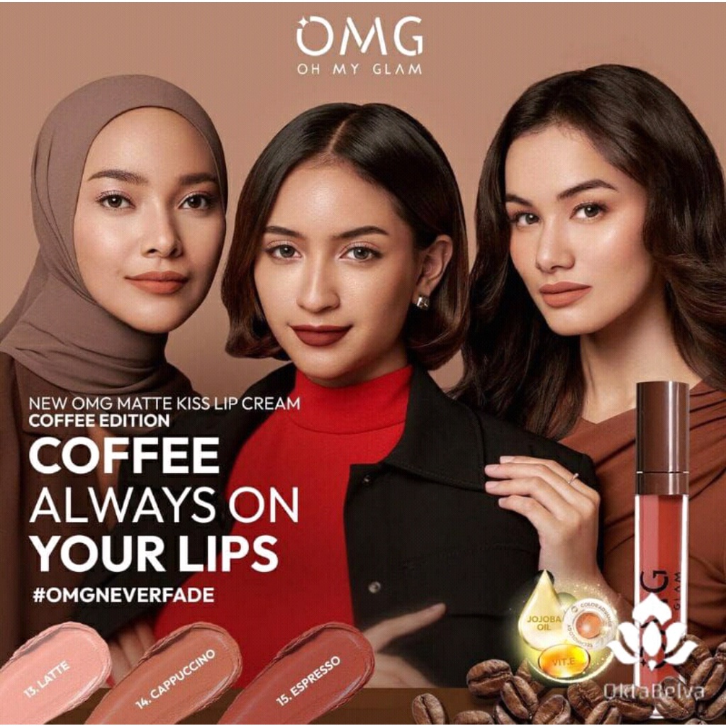 OMG ( OH MY GLAM ) Matte Lash Lip Cream