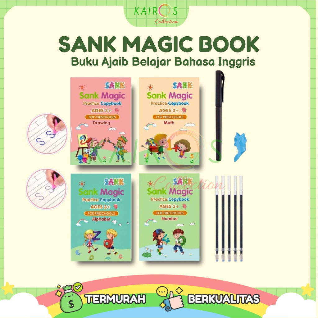 Sank Magic Book English Buku Ajaib Belajar Bahasa Inggris