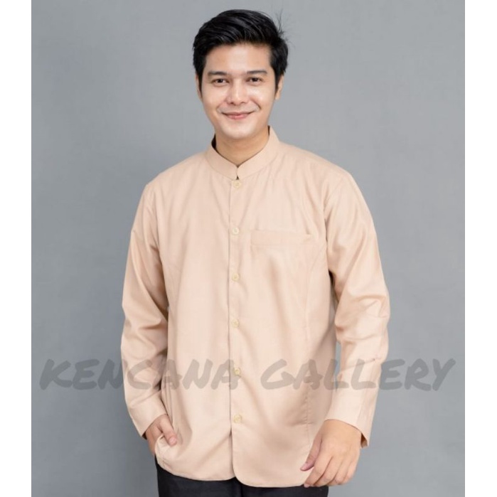 Koko Ammu. Baju Koko Semi Jas. Koko Pria Dewasa