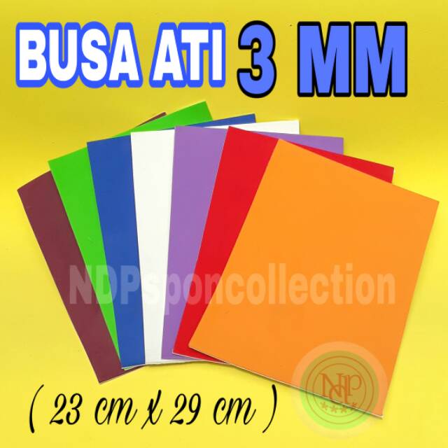 Jual Eva Foam Spon Ati Busa Ati Mm Busa Hati Shopee Indonesia