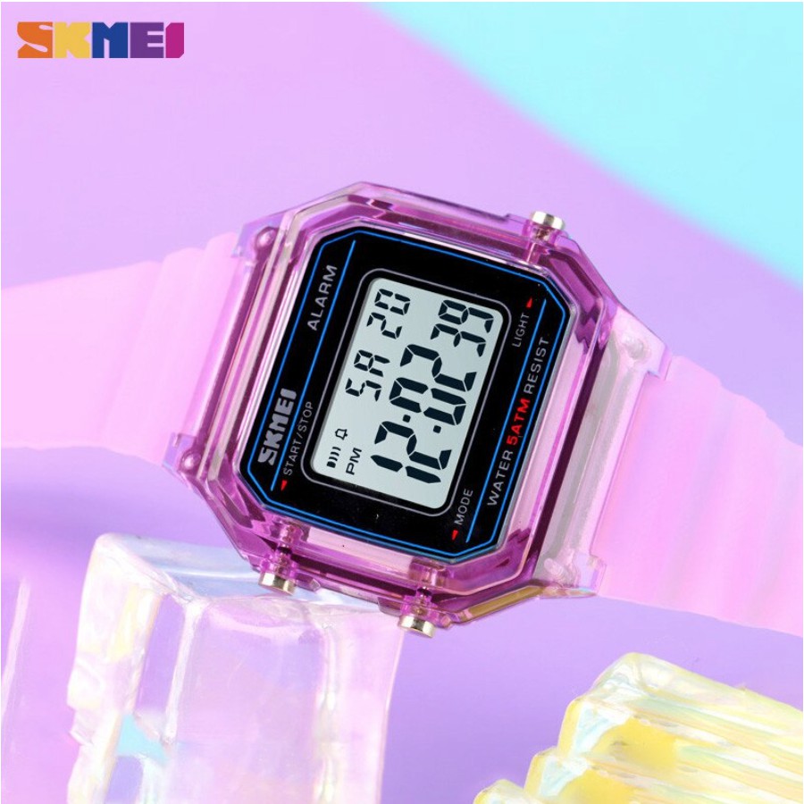 Jam Tangan Pria / Wanita / SKMEI DG 1698 / Jam Tangan Rubber Strap Original / SKMEI