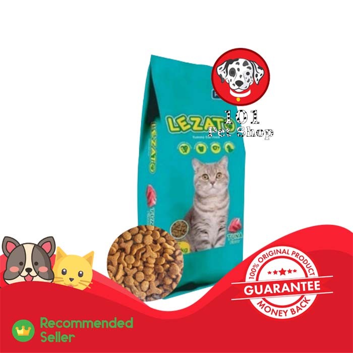 MAKANAN KUCING MURAH LEZATO 20KG RASA TUNA (gosend grab)