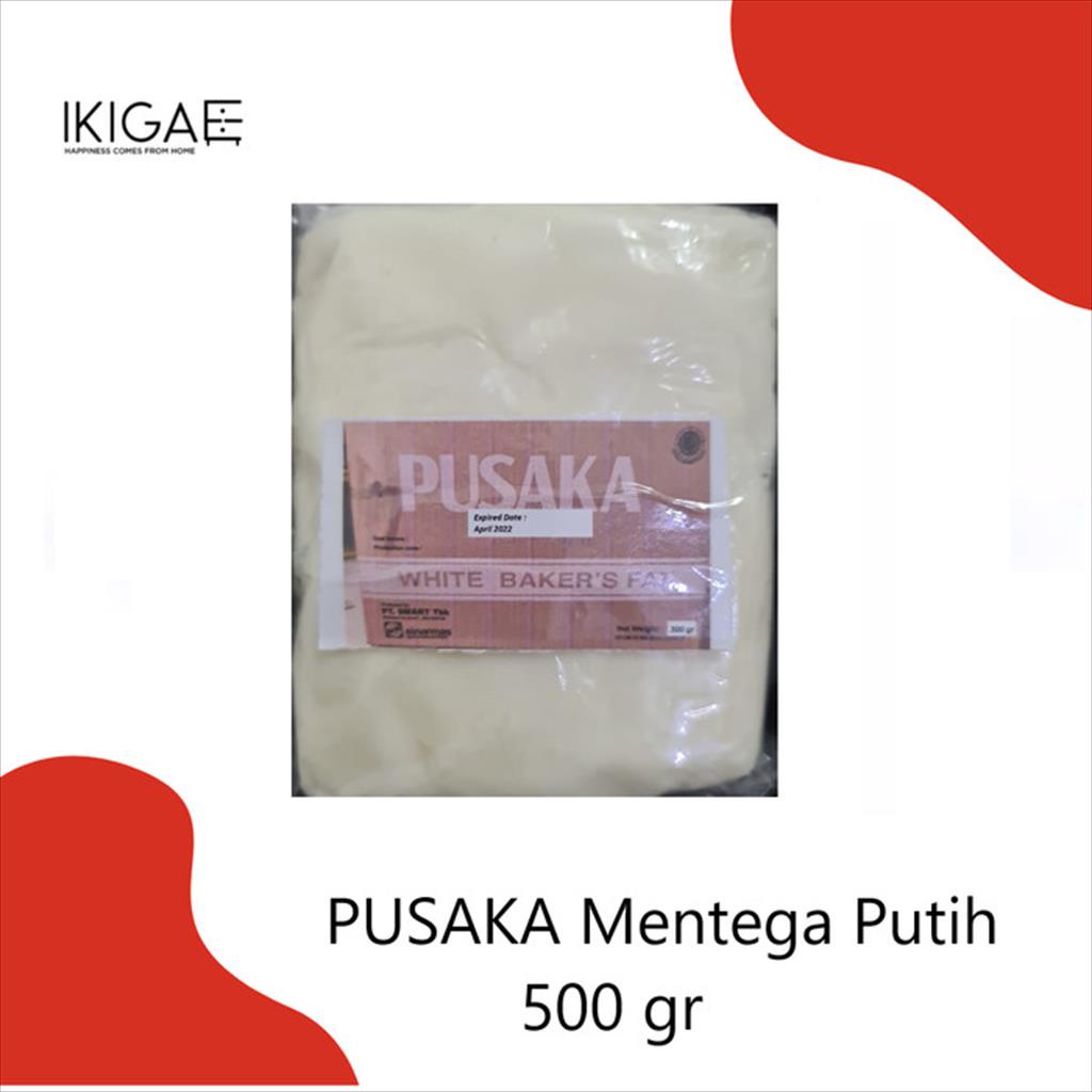 

PUSAKA WHITE BAKER`S FAT / MENTEGA PUTIH 500 GR