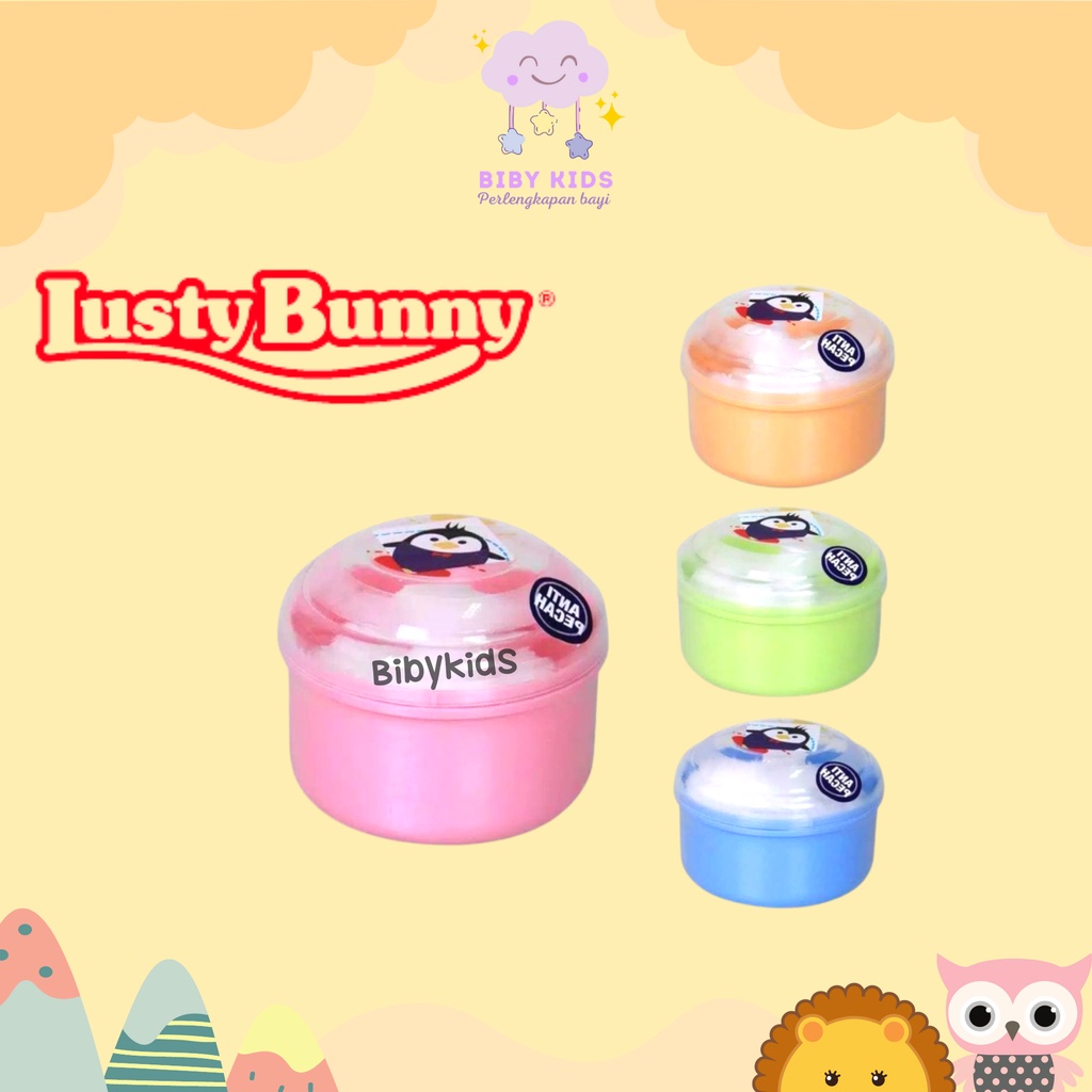 Lusty Bunny Tempat Bedak Bayi Single Anti Pecah Murah Perawatan Bayi Baru Lahir