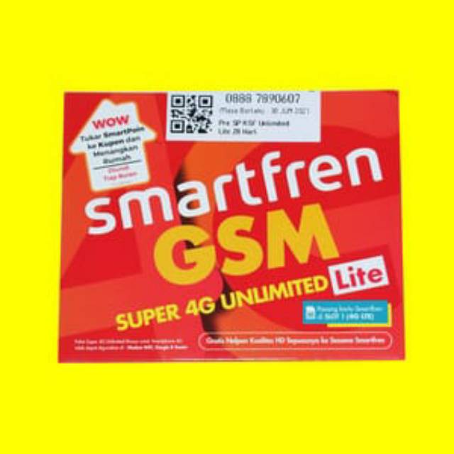 Kartu smartfren unlimited Lite