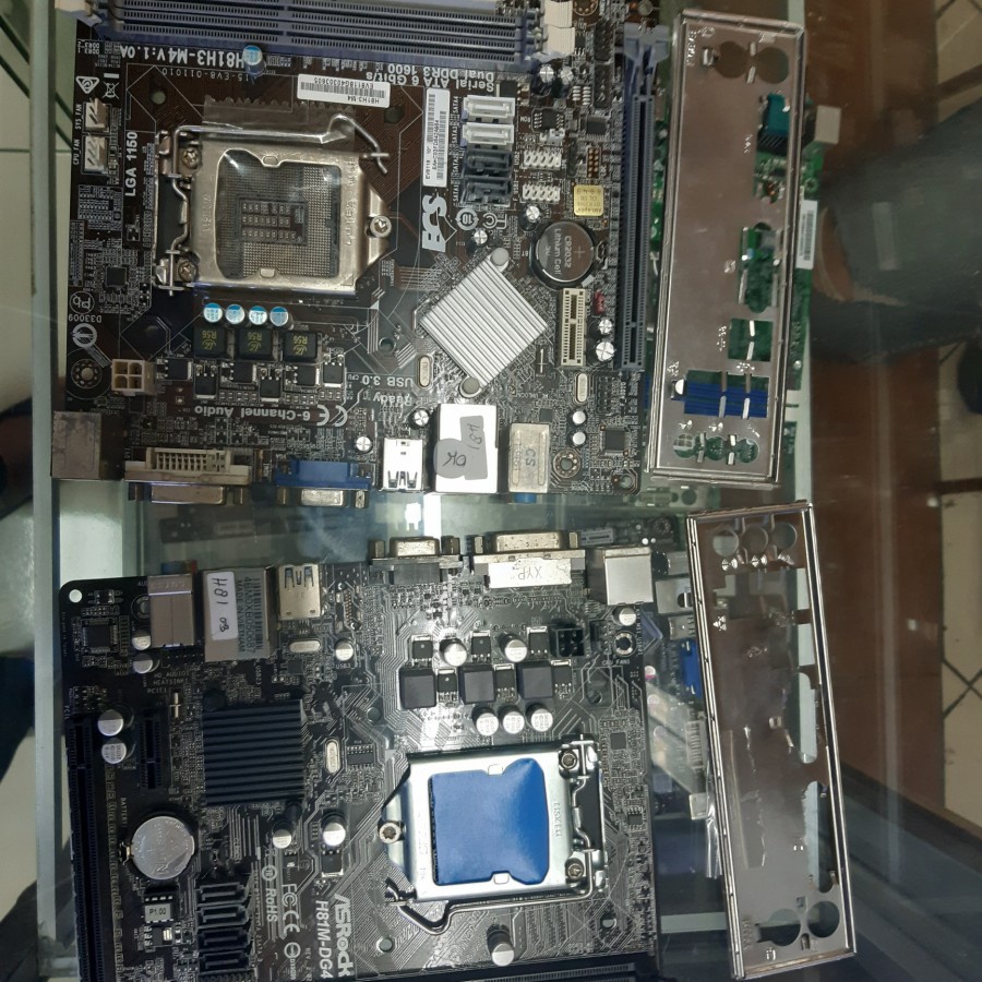 Motherboard h81 asrock dan ecs mini itx / mobo intel LGA 1150