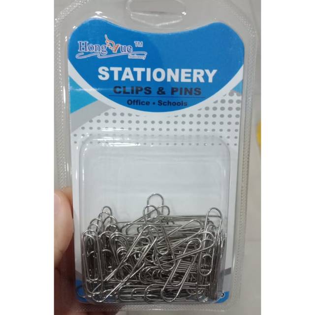 

Paper Clip / Penjepit Kertas silver 28mm 100pcs