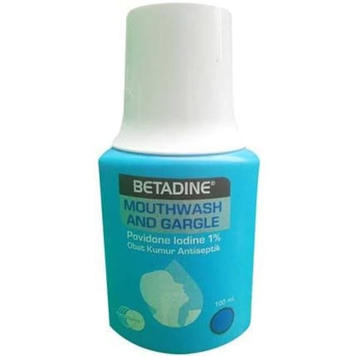 BETADINE GARGLE 100ML BETADINE OBAT KUMUR 100 ML MENGATASI BAU MULUT SARIAWAN SAKIT TENGGOROKAN GUSI BENGKAK