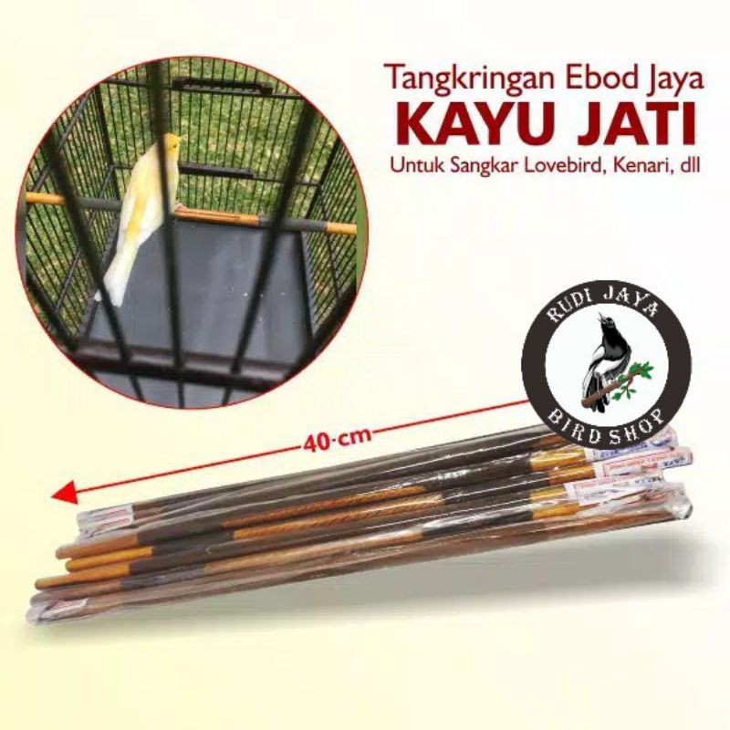 TANGKRINGAN KENARI AMPLAS EBOD JAYA KAYU JATI UNTUK SANGKAR KANDANG KOTAK BURUNG KENARI CUCAK HIJAU