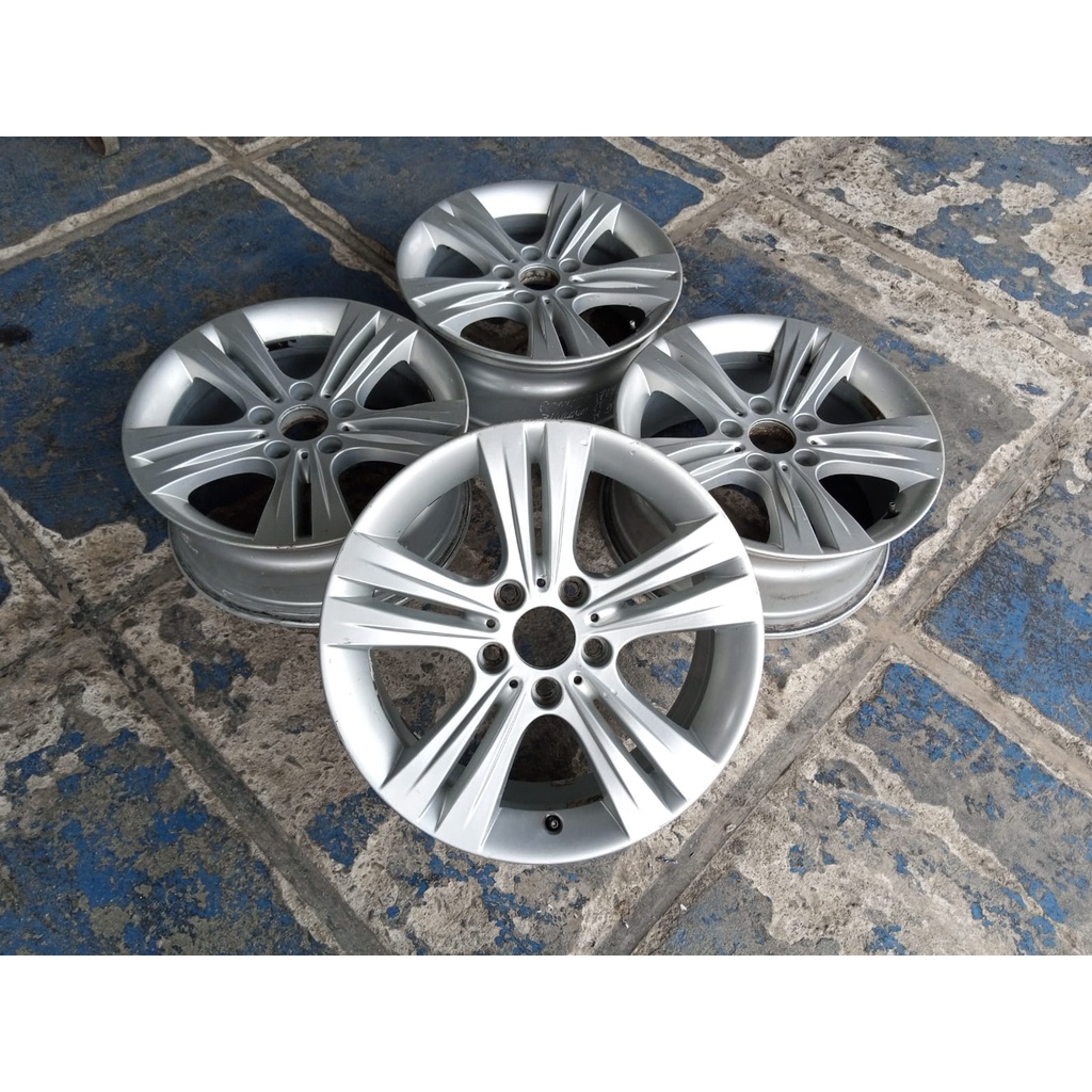 velg mobil bekas bmw ring 17x7,5 pcd 5x120 seken bekas berkualitas murah