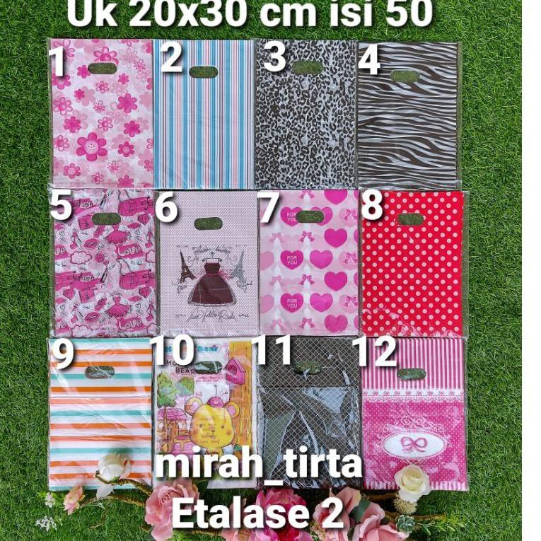 GRATIS ONGKIR❤❤ KANTONG PLONG MOTIF 20X30CM .KANTONG OLSHOP ONLINE MOTIF .KANTONG KRESEK MOTIF POND