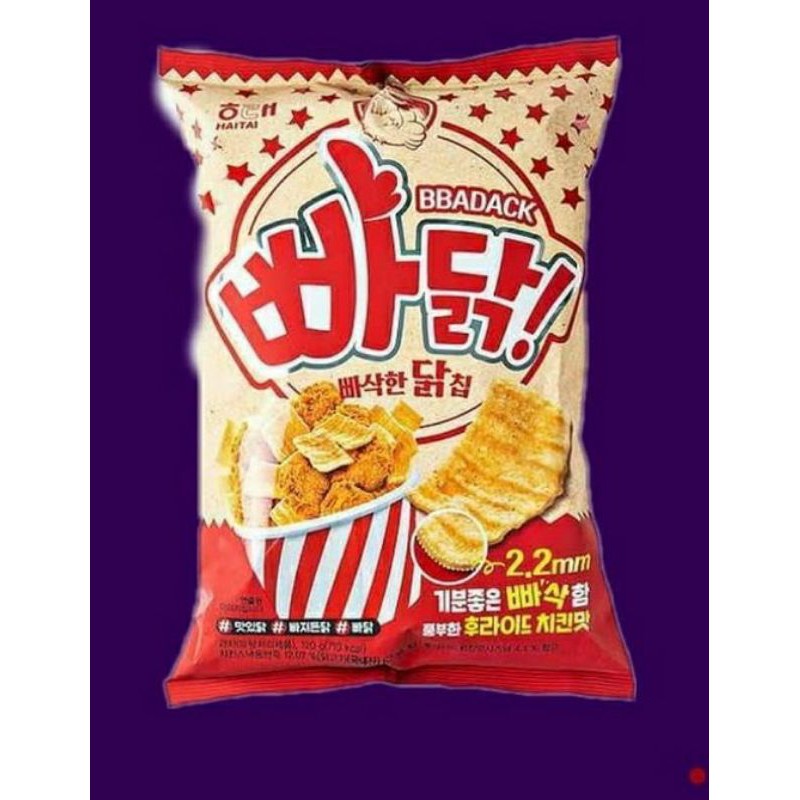 

BBDACK KOREAN SNACK (FRIED CHICKEN CHIPS)