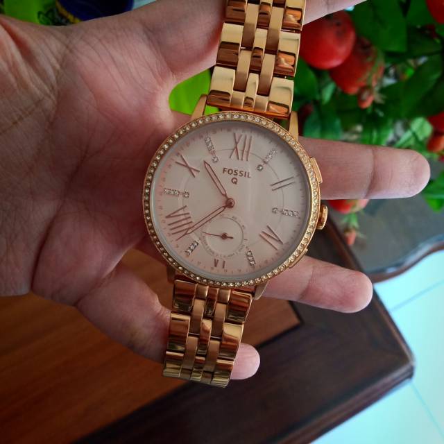 Preloved jam fossil Q hybrid smartwatch