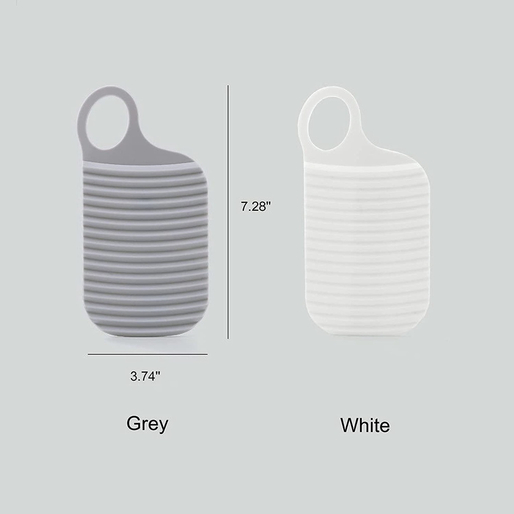 1Pc Portable Thicken Mini Washboard / Creative Non-slip Dormitory Travel Washing Underwear Washing Socks Tool for Cleaning
