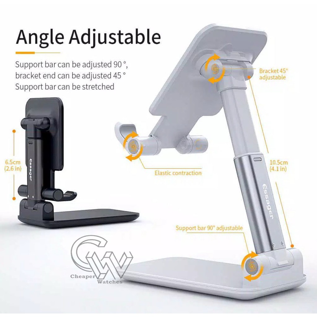 Cheaper-Liftable Foldable Phone Holder Stand HP Di Meja Folding Desktop Berkualitas Termurah