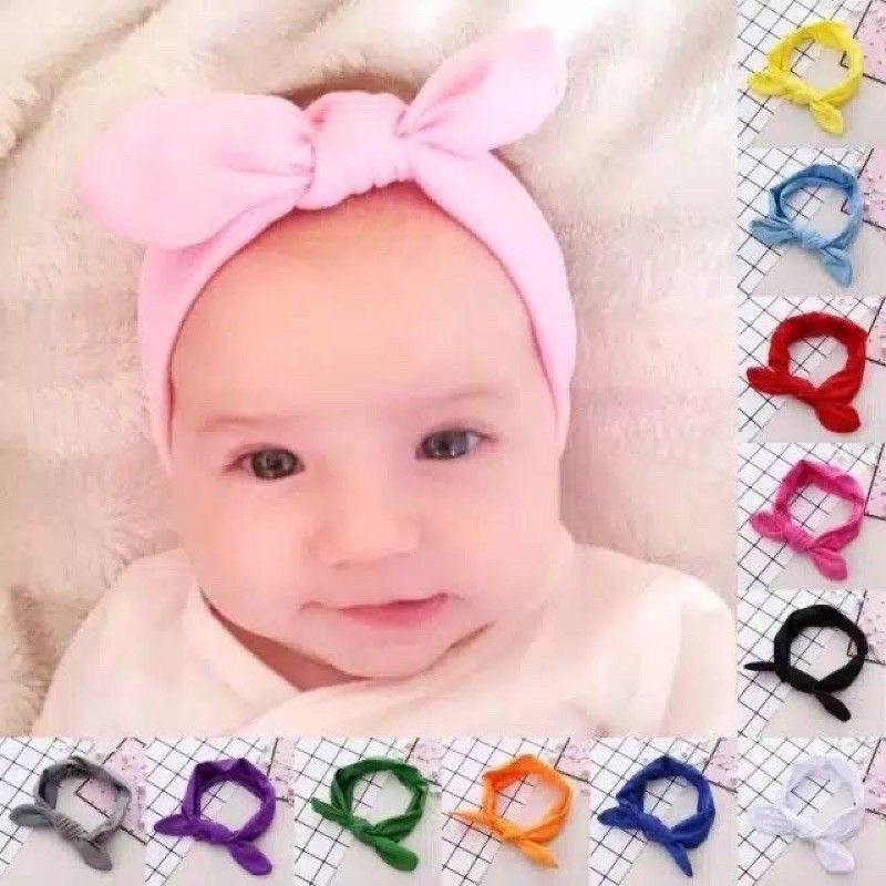Bandana Bayi Pita Kelinci / headband baby newborn / bando anak