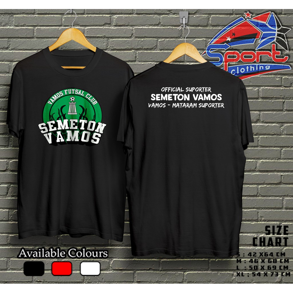 Gambar Desain Baju Futsal Vamos Mataram  Kerabatdesain